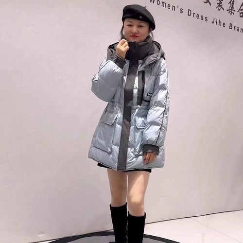 芮娜依莲冬季新款大码欧货羽绒服
