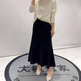芮娜依莲5299秋季新款欧货半身裙加大码女装胖妹妹气质裙鱼尾裙子