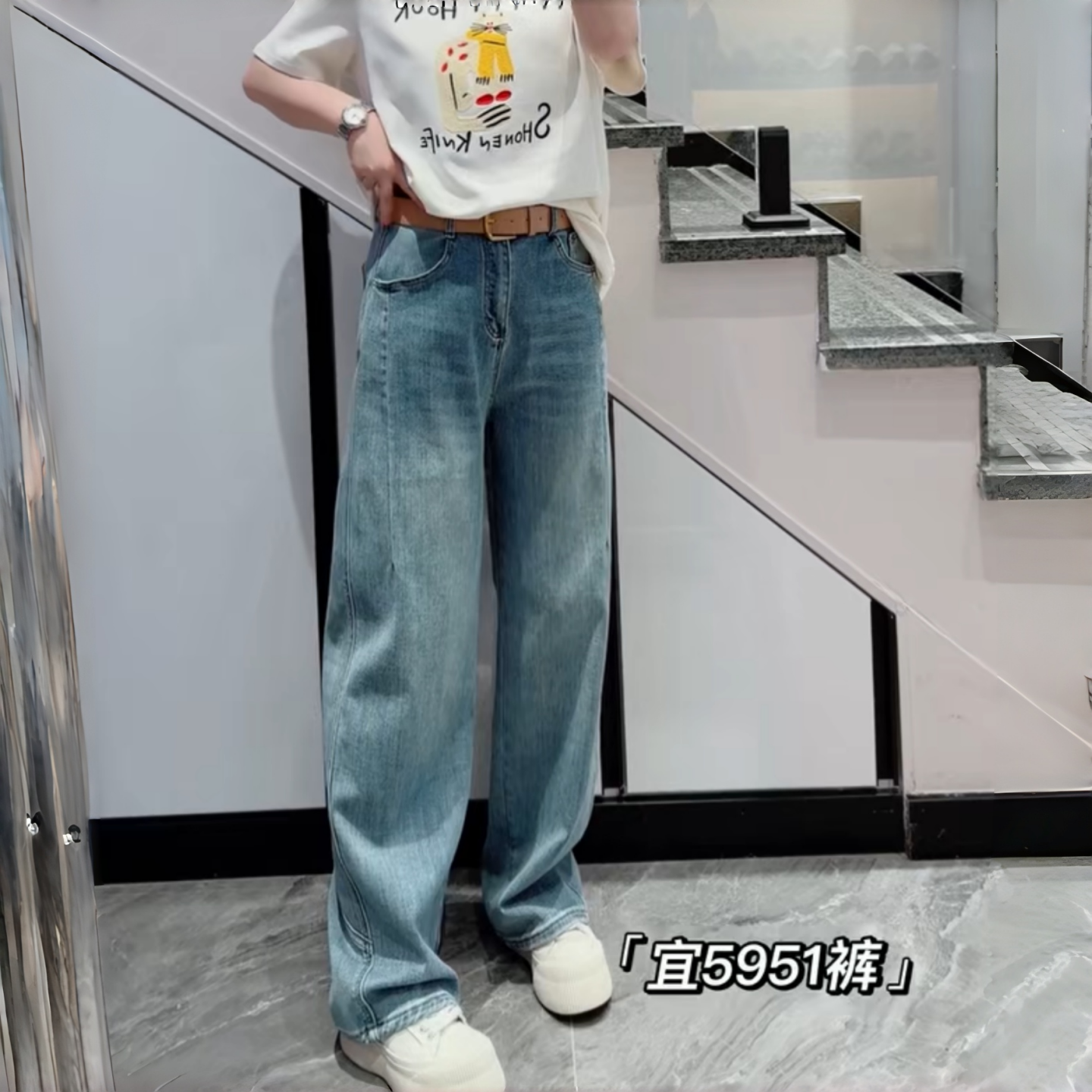 宜语析5951年货春款欧货牛仔裤加大码女装胖妹妹百搭显瘦女裤长裤,女装/女士精品,大码裤装,淘宝优惠券,粉丝福利购,淘宝优惠卷