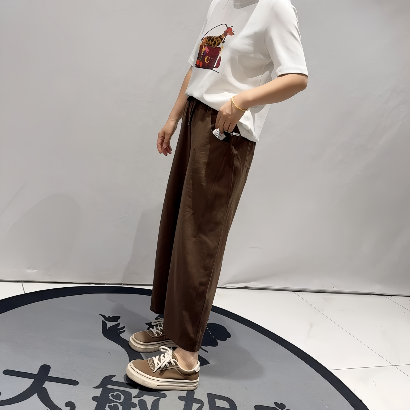 女权贵族年货新新款大码休闲女裤