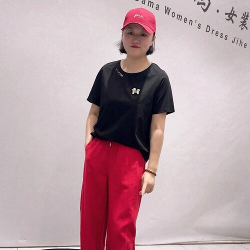 女权贵族夏季新款大码欧货短袖T