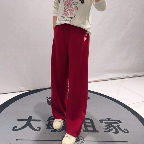 芮娜依莲秋冬新款大码厚料女裤子
