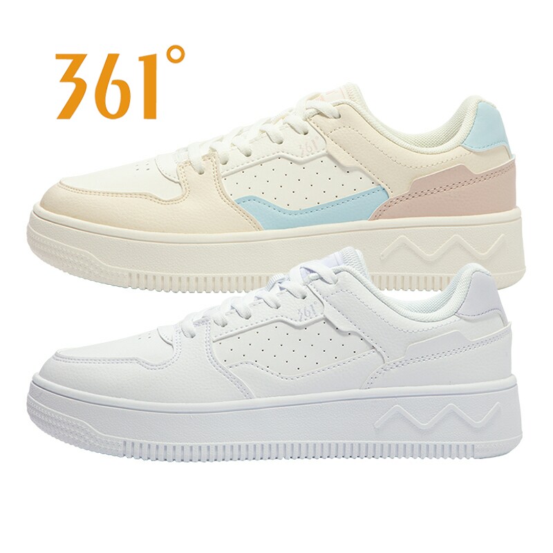 361板鞋女子革面厚底新品2025年冬季软底高弹舒适女士百搭休闲鞋