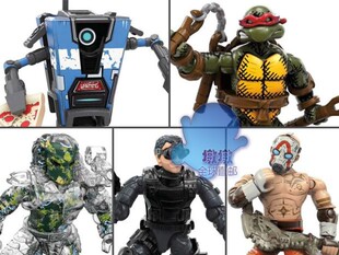 MEGA BLOKS 美高/美家宝 忍者神龟 无主之地 铁血战士 细胞分裂