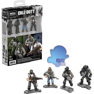 MEGA BLOKS 美高美家宝 COD使命召唤 GYF91 战术渗透小队拼装积木