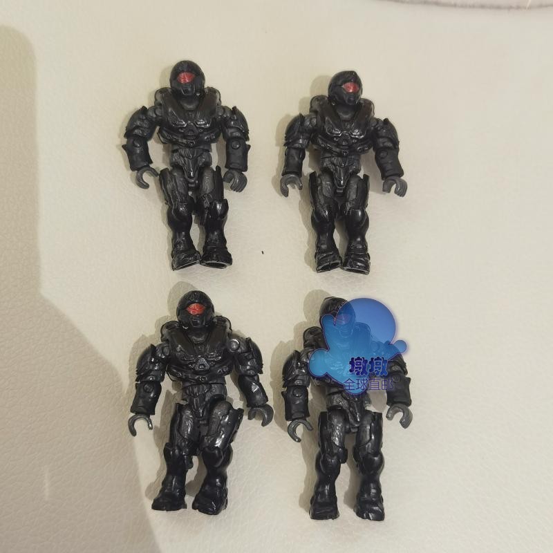 MEGA CONSTRUX美高/美家宝HALO光环 黑色斯巴达STINGER 散货人仔