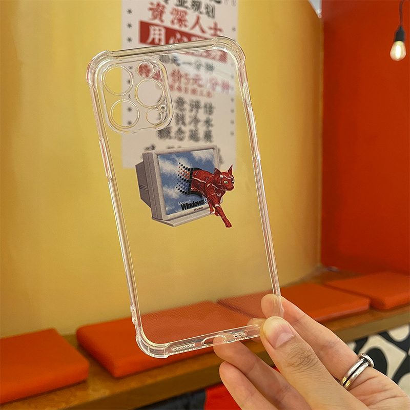 猫咪个性定制苹果华为小米恶搞