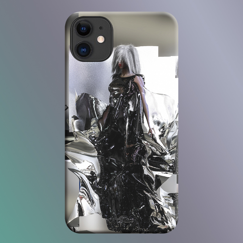 AlienTits 巫女 dark power暗黑赛博设计适用于苹果安卓手机壳