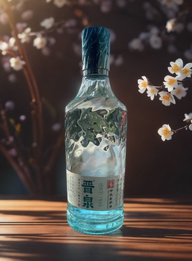 晋泉清源白酒1950高粱白42度X500mL高粱固态法清香型瓶装太原酒厂