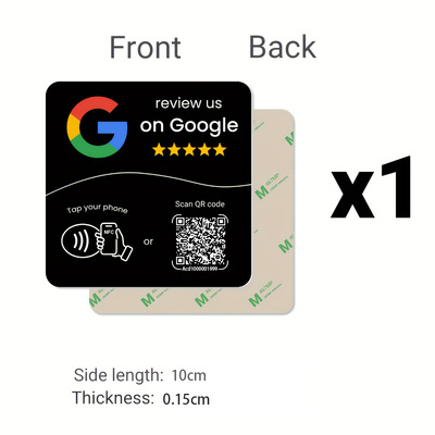 NFC215 square programmable for Google Review NFC 13.56Mhz