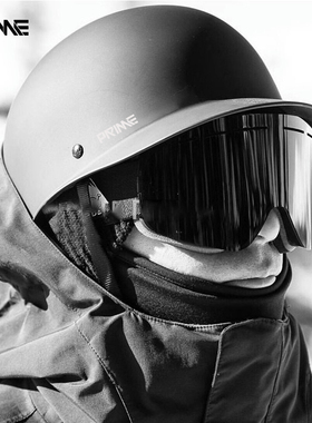 TERROR探锐 滑雪头盔男单双板专业防撞PRIME雪盔女眼镜套装备护具