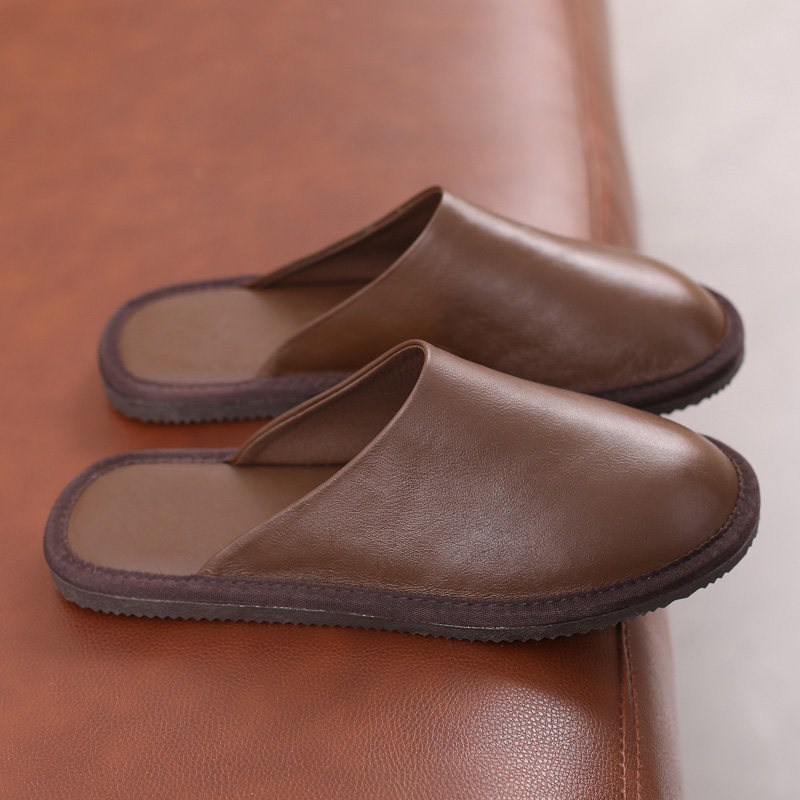 高档家居室内全牛皮真皮拖鞋男女士包头酒店办公皮拖轻便大码防滑,居家布艺,居家凉拖/凉鞋,淘宝优惠券,粉丝福利购,淘宝优惠卷
