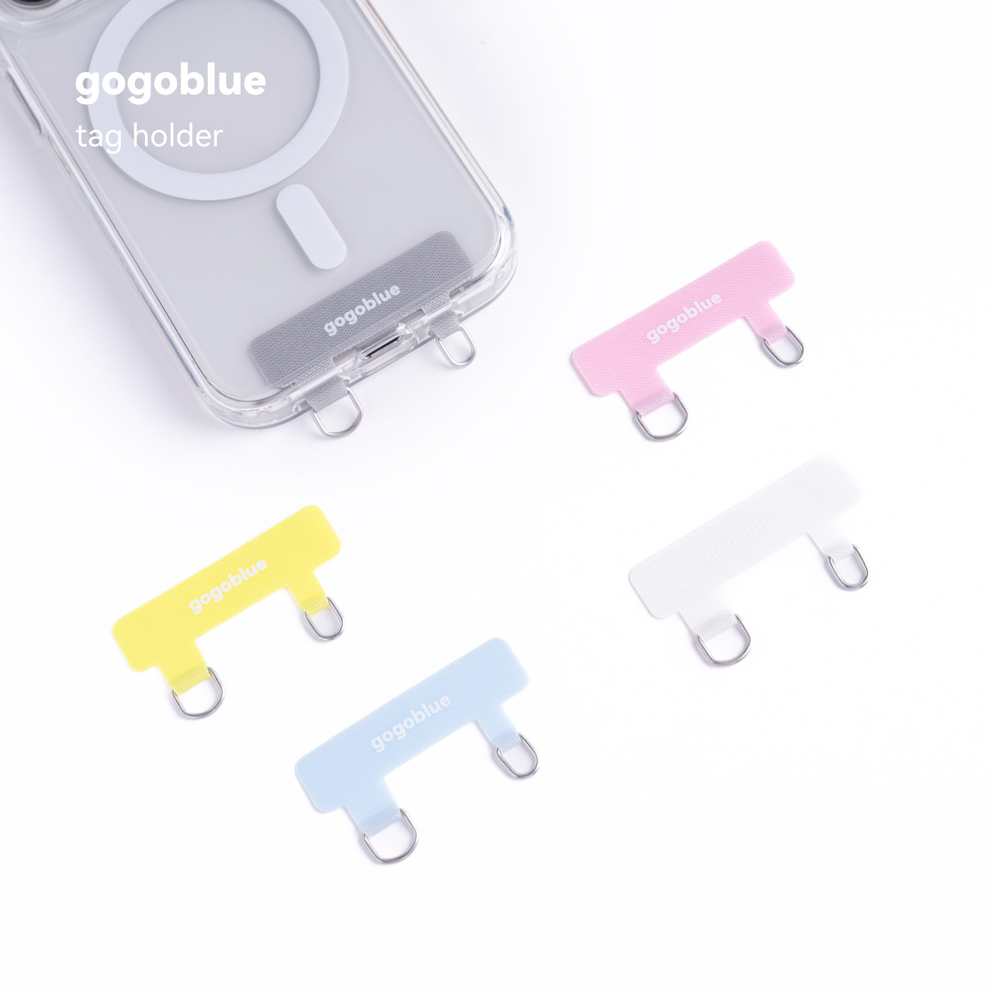 gogoblue 彩色双耳手机夹片手机挂绳防丢神器结实多功能防丢片,3C数码配件,手机挂件/手机链,淘宝优惠券,粉丝福利购,淘宝优惠卷