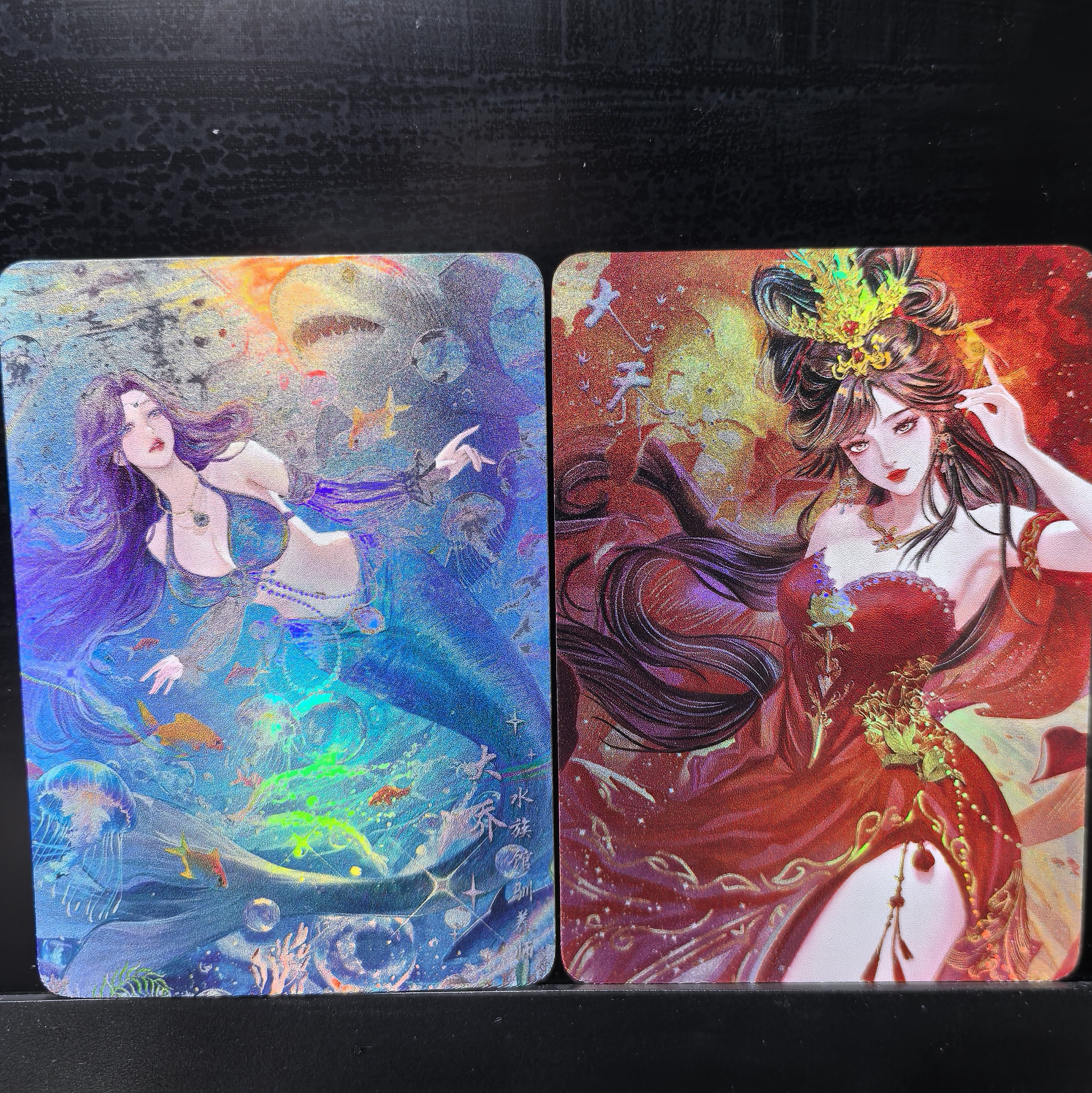 三国收藏卡牌折射闪卡妹卡