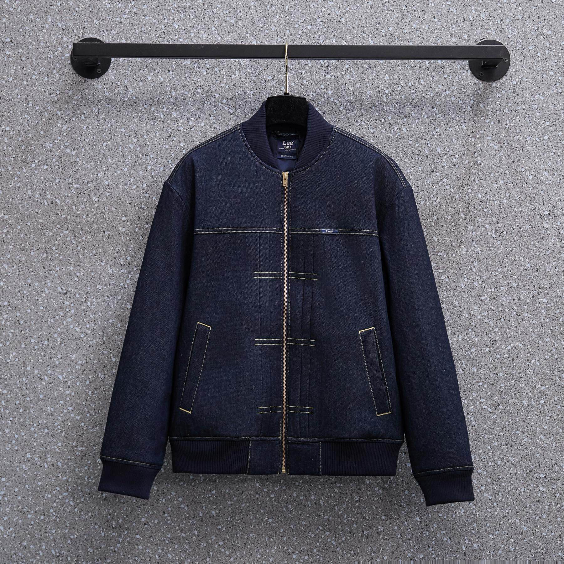 Lee潮流无帽立领常规款羽绒服