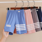 儿童冰丝网眼薄速干短裤 女童休闲沙滩外裤 夏款 男童透气运动五分裤