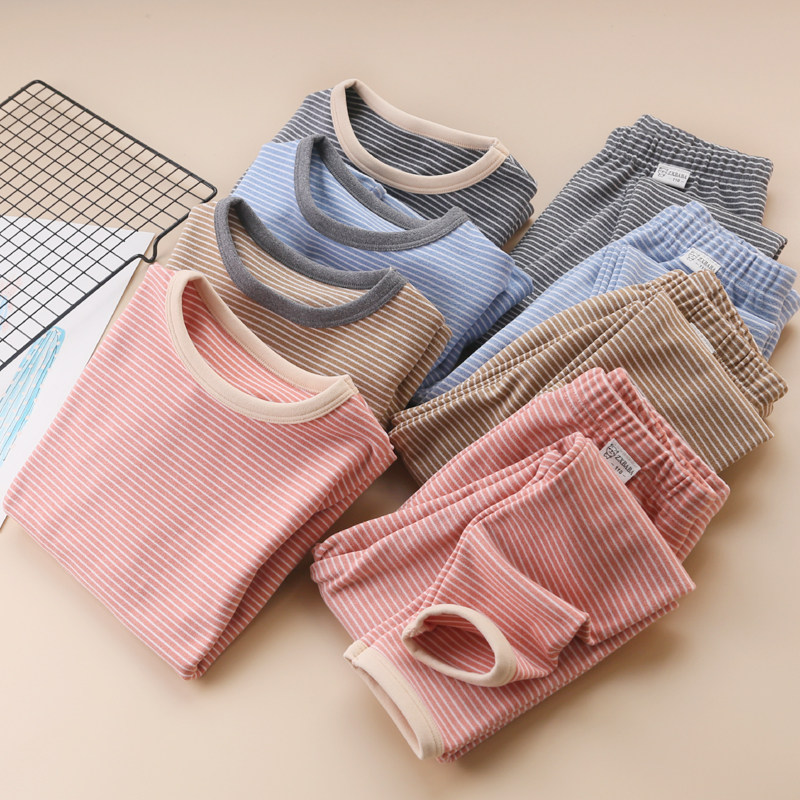 儿童磨毛德绒保暖内衣秋裤套装24冬男女童加厚圆领打底衫宝宝睡衣,童装/婴儿装/亲子装,内衣套装,淘宝优惠券,粉丝福利购,淘宝优惠卷