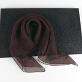 咖啡色小方巾丝巾女纯色百搭100%桑蚕丝真丝围巾 轻微瑕疵 特价