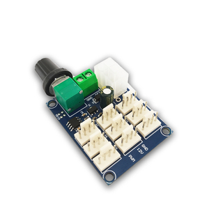 电脑机箱风扇 多路风扇调速器 PWM调速控制器 12V多路 手动调速