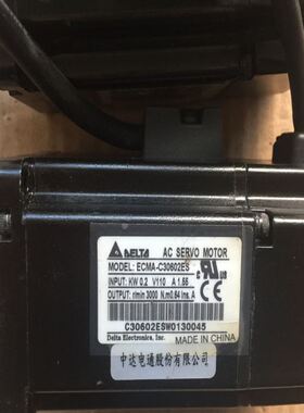 台达伺服电机ECMA-C30401ES/C20604PS/C20604SS/C30807GS/ES/PS议