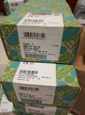 菲尼克斯模块IBSCT24IOGT-LK-OPC现货2742146