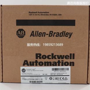 AB罗克韦尔PLC模块CompactLogix QBFC1B 1769 L27ERM