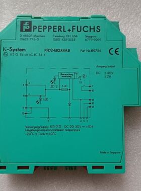 拆机倍加福KFD2-EB2R4AB订货号189784实物拍摄现货包好