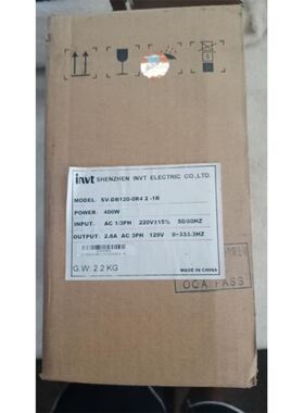 英威腾驱动器SV-DB120-0R42-1R伺服电机SV-ML06-0R4G-2-1A0B