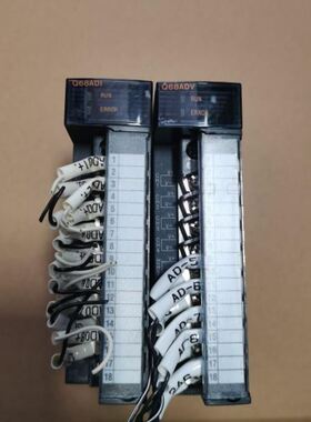 MITSUBISHIQ68ADIQ68ADV模块PLC功能完好