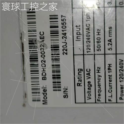 非实价BDHD2-0032AEC 高创伺服驱动器