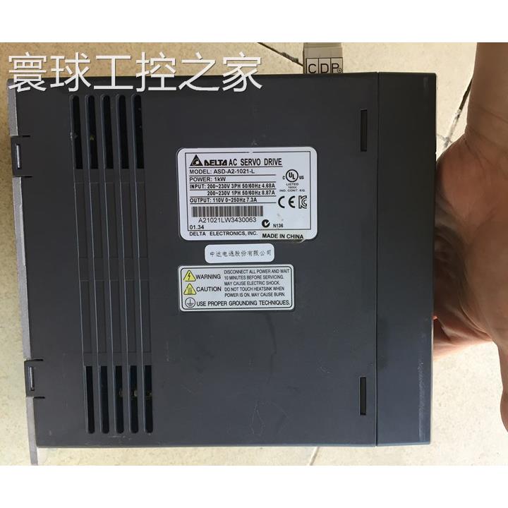 非实价台达伺服电机驱动器 ASD-A2-1021-L/ECMA-CA1010SS/ECMA-C1