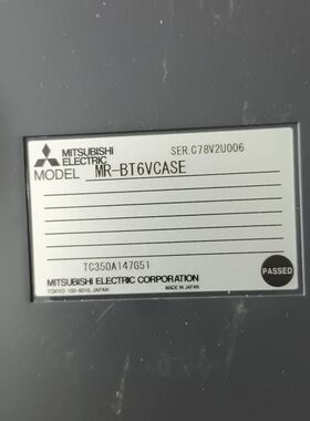 MITSUBISHIMR-BT6VCASE伺服电池盒带线