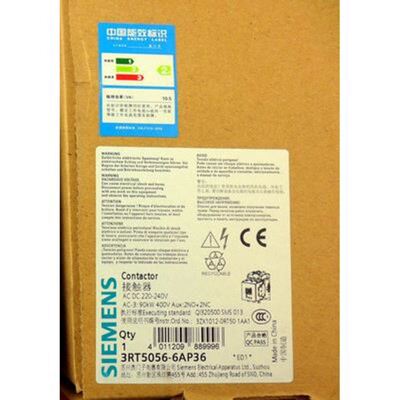 接触器3RT5056-6...63RT5056-6AP36/6AF36220V110V