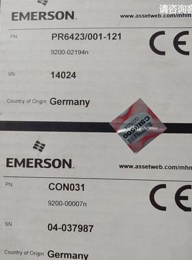 EPRO传感器PR6426/000-030 CON21/916-120 9200-04011 9610-0