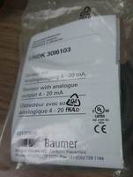 询价全新 原装 正品 进口堡盟/BAUMER超声波传感器 UNDK 30I6103