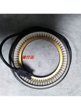 机器视觉蓝色环形光源RI10080-B DC24V蓝色环形光源外径100内