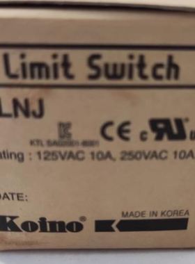 建兴KOINO行程开关KLNJ125V/250V10A