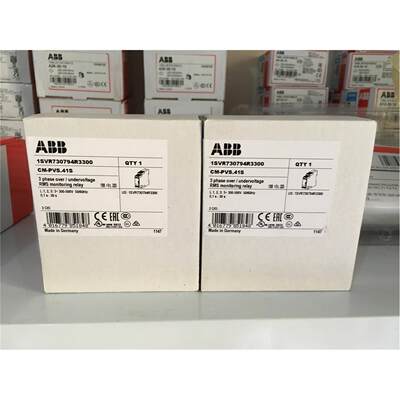 询价原装正品ABB 监视继电器 CM-PVS.31S（过压 欠压 缺相）;1010