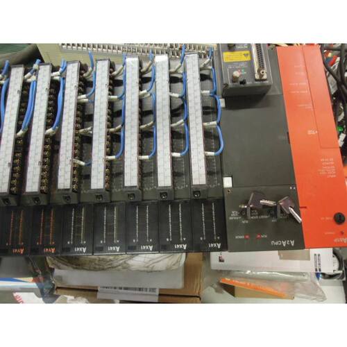 PLC组A61P+A2ACPU+AX41 5个+AY41 3个+基恩士MT-T1