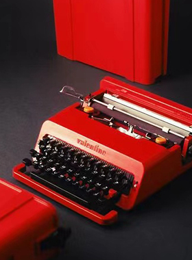 情人节打字机意大利Valentine1969年制造经典机械复古文艺礼物