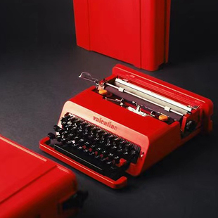 机械复古文艺礼物 情人节打字机意大利Valentine1969年制造经典