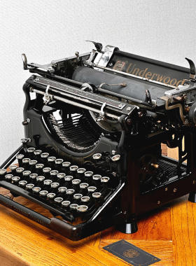 underwood打字机1910S美国制造正常使用复古收藏怀旧陈设文艺礼物