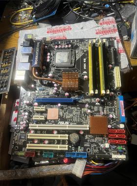 华硕P5K WS工作站主板，支持DDR2内存，LGA775接