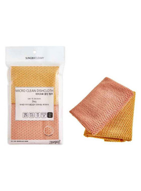 韩国进口抹布小珍珠百洁布厨房无痕微纤维陶瓷擦车家具玻璃杯2p