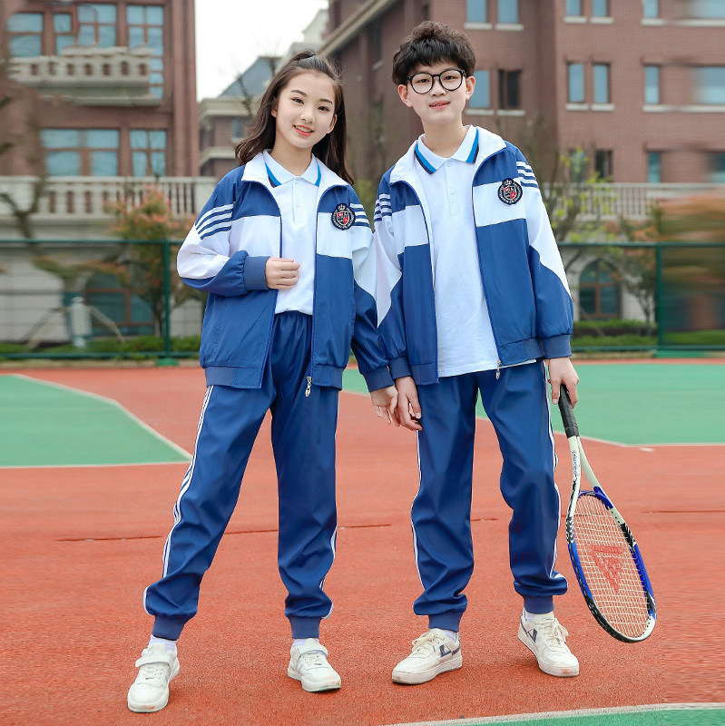 休闲套装1-6年级小学生校服春秋套装秋装运动中学生初中生班服