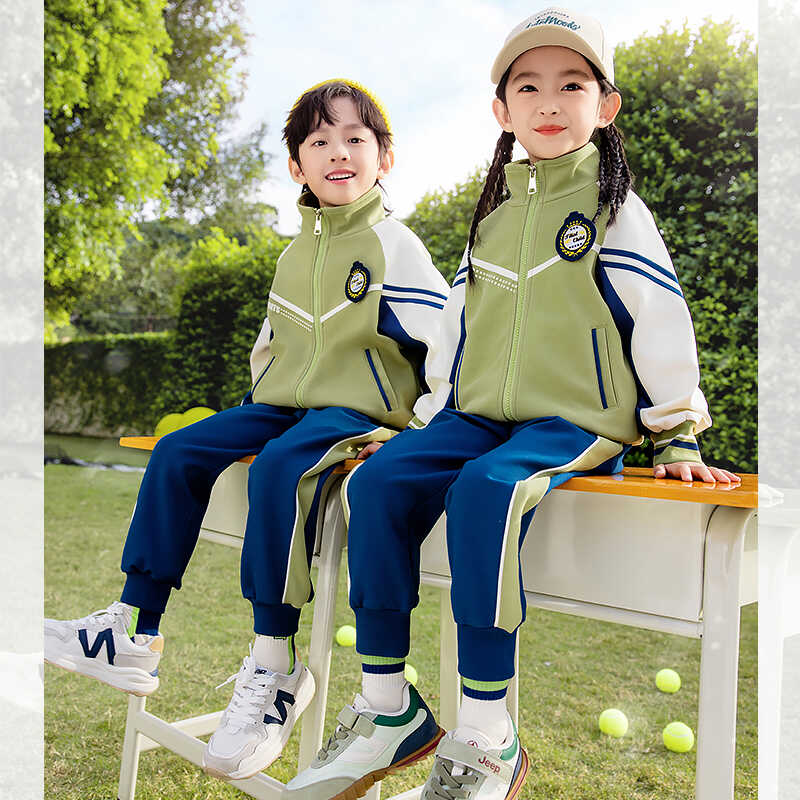 2024新款儿童校服四季套装男童女童春季运动会班服中小学生团体服