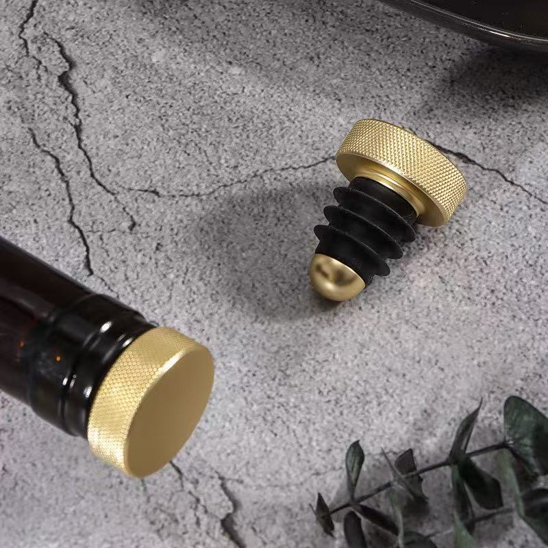 不锈钢304红酒塞香槟塞酒盖葡萄酒保鲜器锌合金酒盖密封器瓶塞子