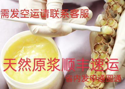 川农蜜蜂研究实践蜂基油菜天然春浆农家高活性纯正蜂王皇浆500g鲜