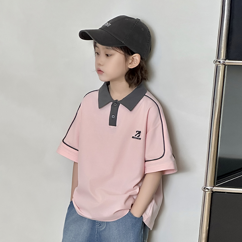 翻领休闲半袖领子POLO衫透气吸汗