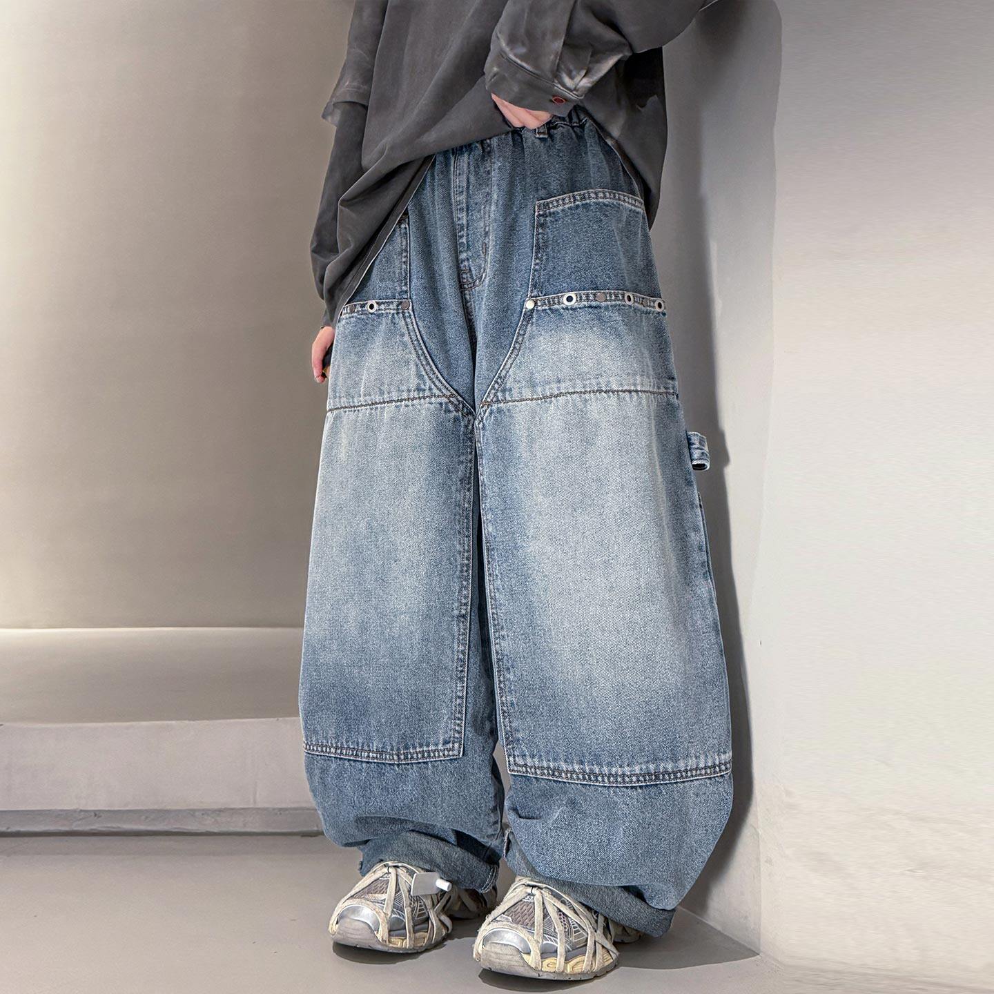 男童牛仔裤春秋款2026新款儿童春季韩版裤子中大童休闲儿童装痞帅